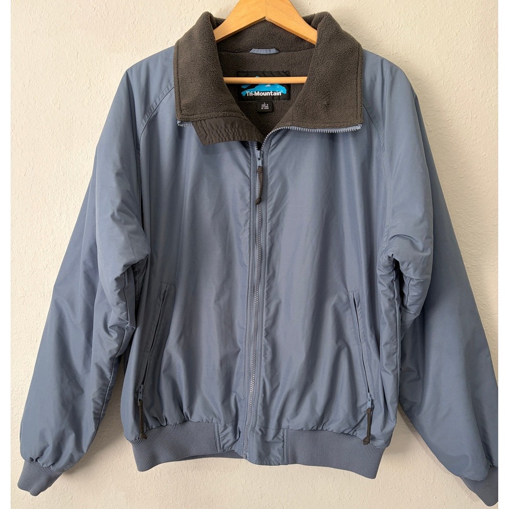 Tri-Mountain Mens Vintage Y2K Performance 800 Mountaineer Jacket L Fleece Lined